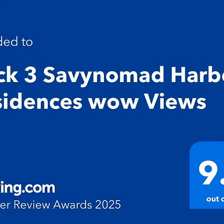 Apartment Deck 3 Savynomad Harbour Residences Wow Views *